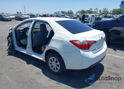 2015 Toyota Corolla L from USA, damaged, VIN 5YFBURHE5FP219407